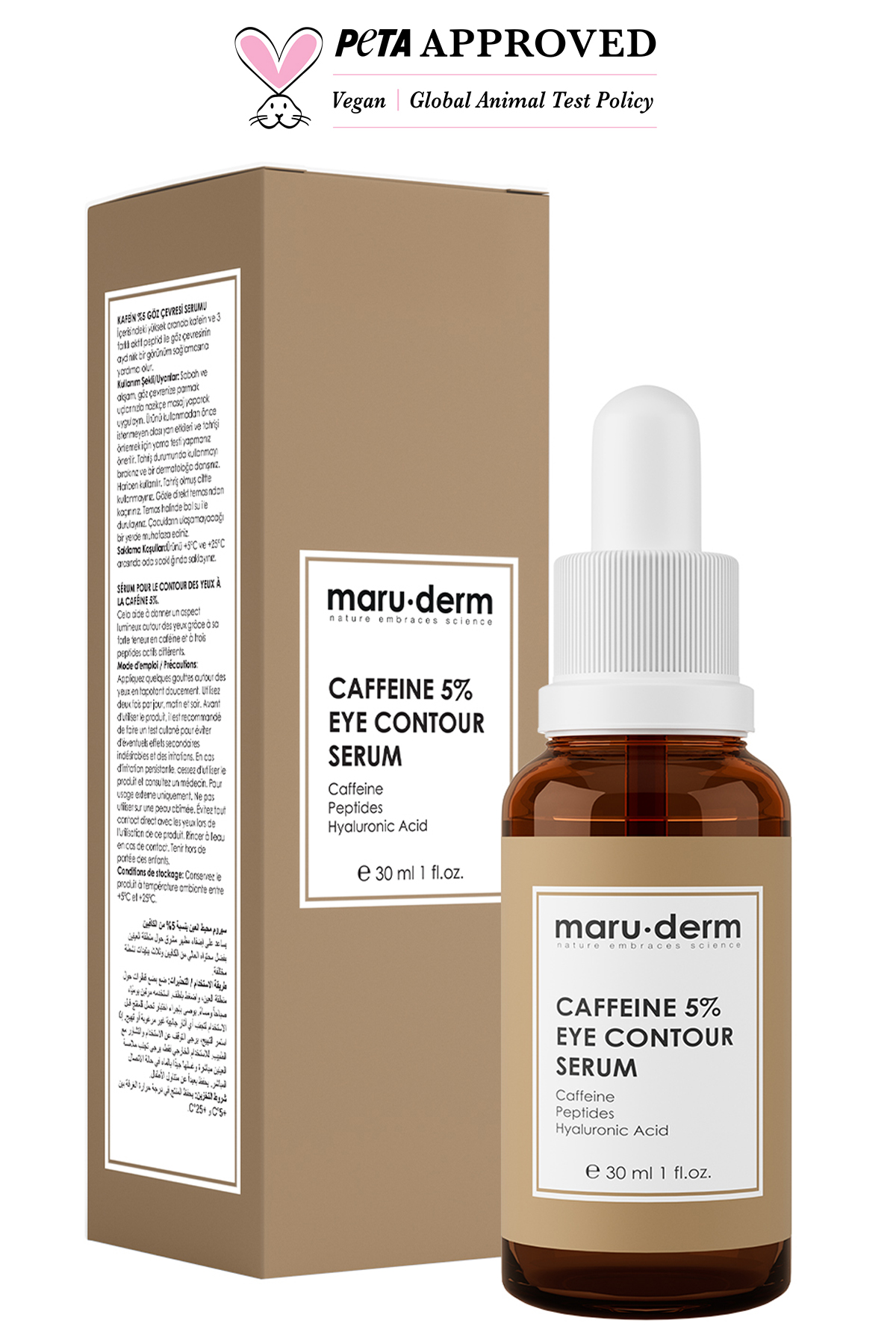 MaruDerm Caffeine 5% Eye Contour Serum 30 ML