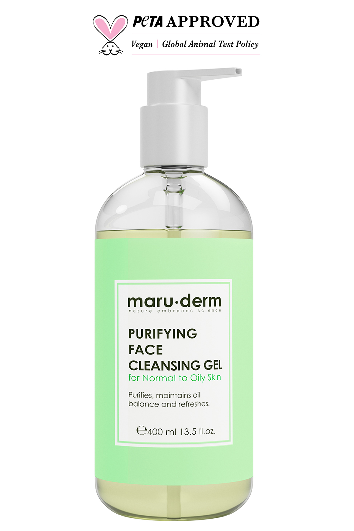 Maruderm Salicylic Acid Face Cleaning Gel 400 ML