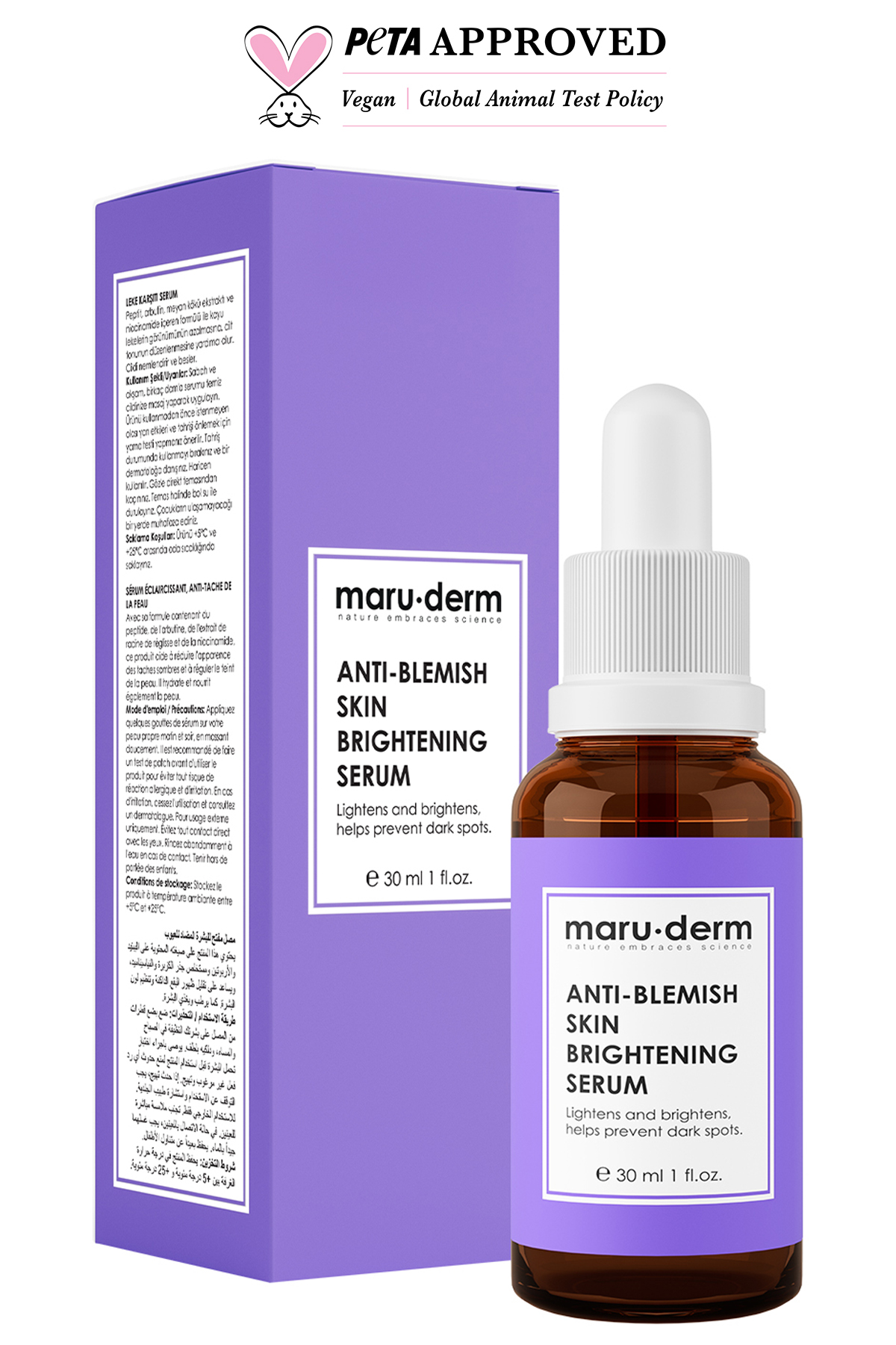 Maruderm Anti-Blemish Skin Whitening Face Serum 30 ML